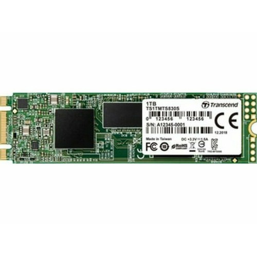 Твердотельный диск 2TB Transcend MTS830, M.2 2280, SATA, 3D TLC, with DRAM [R/W - 560/520 MB/s]